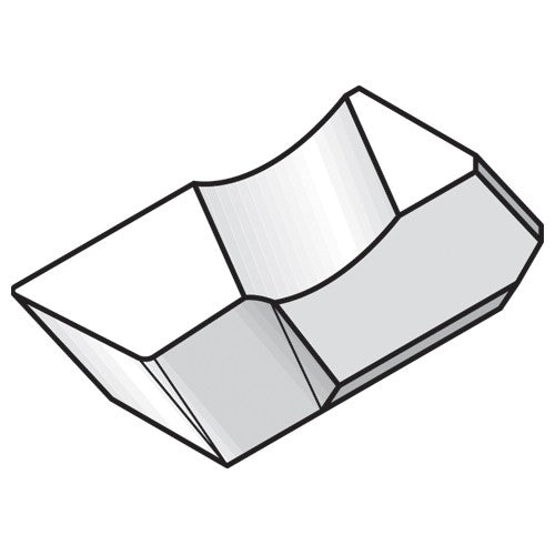 NG1062L TN6025 TOP NOTCH GROOVING INSERT - Caliber Tooling