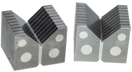 Magnetic Chuck V-Blocks (Set of 2) - Caliber Tooling