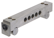 Precision Economy Sine Bar - 1-1/8 x 2-1/16 x 11''; .0002 Square & Parallel - Caliber Tooling