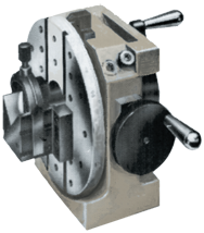 Grind-All Fixture Number 2 with Face Plate; V-Block&Rotary Table -- #021-100 - Caliber Tooling