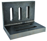 4-1/2 x 3-1/2 x 3" - Machined Open End Slotted Angle Plate - Caliber Tooling