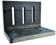 8 x 6 x 5" - Machined Open End Slotted Angle Plate - Caliber Tooling