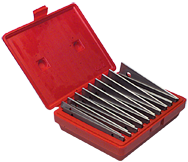 #TPS11 - 10 Piece Set - 1/8'' Thickness - 1/8'' Increments - 1/2 to 1-5/8'' - Parallel Set - Caliber Tooling