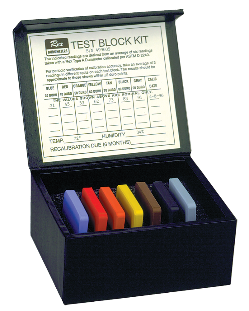 #TBKD Type Shore D - Durometer Test Block - Caliber Tooling