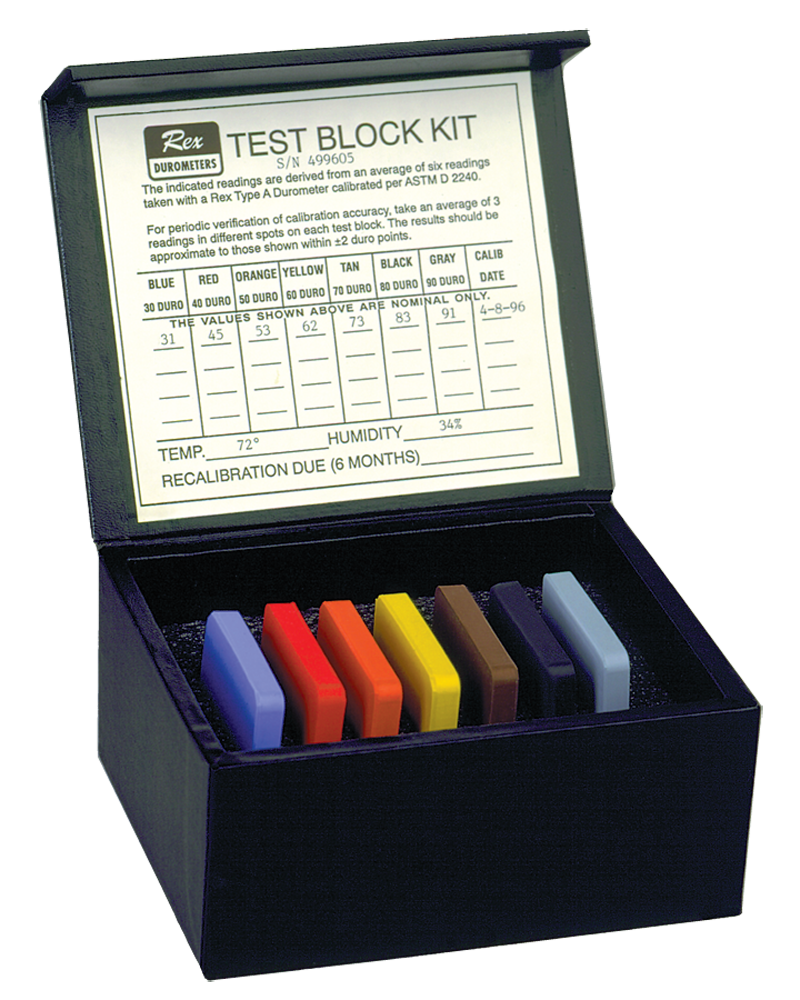#TBKA Type Shore A - Durometer Test Block - Caliber Tooling