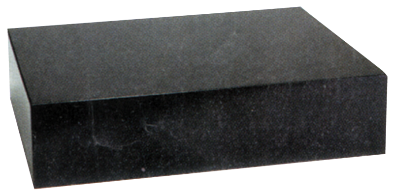 9 x 12" - Grade B 0-Ledge 3'' Thick - Granite Surface Plate - Caliber Tooling