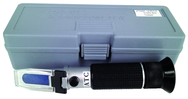 Refractometer with carring case 0-32 Brix Scale; includes case & sampler - Caliber Tooling