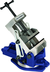 Industrial Angle Vise with Swivel Base - #AVS40 - 4" - Caliber Tooling