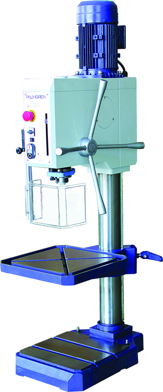 18" Gear Head Drill Press, 230V, 3PH - Caliber Tooling