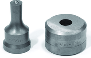 PD1/2; 1/2" Round Punch & Die Set - Caliber Tooling