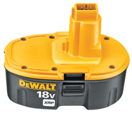 18 Volt XRP - Use with DeWALT DW987KA - Replacement Battery - Caliber Tooling