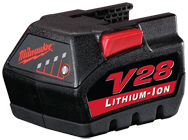 #48-11-2830 - 28V - Fits: Milwaukee 072424 - Battery Pack - Caliber Tooling