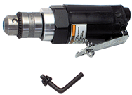 #FP3501 - 3/8'' Chuck Size - Straight - Non-Reversing - Air Powered Drill - Caliber Tooling