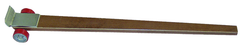 6' Wood Handle Prylever Bar - Usable nose plate 6"W x 3"L - Capacity 4,250 lbs - Caliber Tooling
