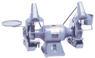Bench Grinder-Deluxe - #1022WD; 10 x 1 x 7/8'' Wheel Size; 1HP; 1PH; 115/230V Motor - Caliber Tooling