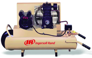 8 Gallon / Horizontal Tank; 5-1/2HP Gas Engine Air Compressor #SS3J5 5GH-WB - Caliber Tooling