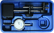 Fine Adjust Magnetic Base with IP54 Dial Indicator in Case - Caliber Tooling