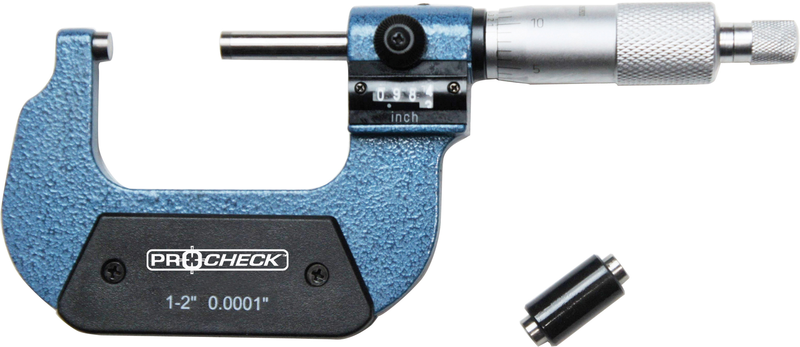 1 - 2" .0001" Graduation Mechanical Digital Outside Micrometer - Caliber Tooling