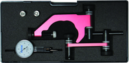 Quill Clamp Indicator Holder with Indicator - Caliber Tooling