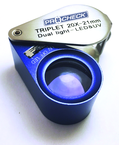 20X MIGNIFIER W LED/UV - Caliber Tooling