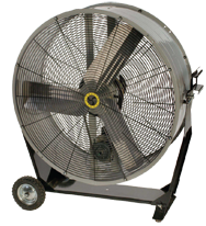 36" Portable Tilting Mancooler Fan 1/2 HP - Caliber Tooling