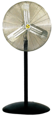24" Adjustable Pedestal Commercial Fan - Caliber Tooling