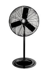 30" Pedestal Fan; 3-speed; 1/4 HP; 120V - Caliber Tooling