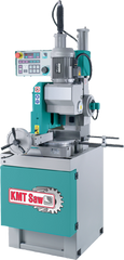 14" CNC automatic saw fully programmable; 4" round capacity; 4 x 7" rectangle capacity; ferrous cutting variable speed 13-89 rpm; 4HP 3PH 230/460V; 1900lbs - Caliber Tooling