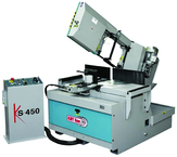 KS450 14" Double Mitering Bandsaw; 3HP Blade Drive - Caliber Tooling