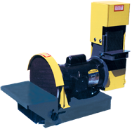 4" x 36" Belt and 10" Disc Bench Top Combination Sander with Full Safety Belt Guard 1/2HP 110V; 1PH - Caliber Tooling