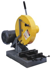 Straight Cut Saw - #HS14; 14: Blade Size; 5HP; 3PH; 220/440V Motor - Caliber Tooling