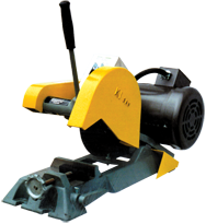 Abrasive Cut-Off Saw - #K8B-3; Takes 8" x 1/2" Hole Wheel (Not Included); 3HP; 3PH; 220/440V Motor - Caliber Tooling