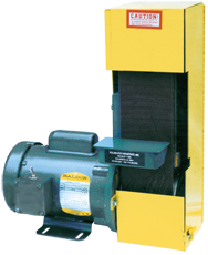 Belt Sander-with Dust Collector & Stand - #S4SV; 4 x 36'' Belt; 1/2HP; 1PH Motor - Caliber Tooling