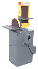 6" x 48" Belt and 12" Disc Floor Standing Combination Sander with Dust Collector 3HP; 3PH - Caliber Tooling