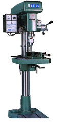 9400 Floor Model Drilling & Tapping Machine - 18-1/2'' Swing; 2HP; 1PH; 110V Motor - Caliber Tooling