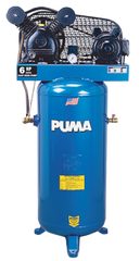 Air Compressors - Model #PK6560V; 60 Gallon / Horizontal Tank; 6-1/2HP; 1PH; 230V Motor - Caliber Tooling