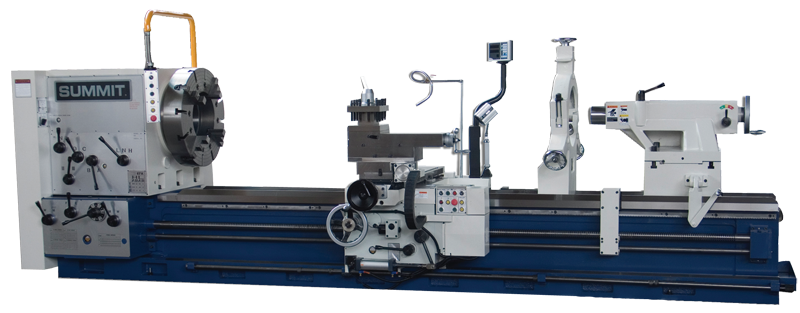 42" x 120" Oil Country Lathe; A2-20 Spindle Mount; 14.1" Spindle Bore; 30HP 220V 3PH Motor; 20;790 lbs - Caliber Tooling