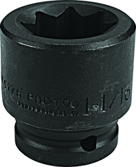 Proto® 1" Drive Impact Socket 1-1/4" - 8 Point - Caliber Tooling