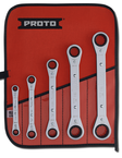 Proto® 5 Piece Ratcheting Box Wrench Set - 12 Point - Caliber Tooling