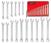 31 Pc. Satin Combination ASD Wrench Set - 12 Point - Caliber Tooling