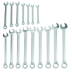 Proto® 16 Piece Satin Combination Wrench Set - 12 Point - Caliber Tooling