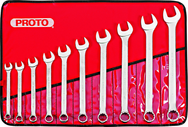 Proto® 15 Piece Satin Combination ASD Wrench Set - 12 Point - Caliber Tooling