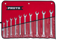 Proto® 10 Piece Full Polish Metric Combination ASD Wrench Set - 6 Point - Caliber Tooling
