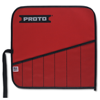 Proto® Red Canvas 6-Pocket Tool Roll - Caliber Tooling