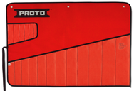 Proto® Red Canvas Tool Roll 18 Piece - Caliber Tooling