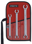 Proto® 3 Piece Double End Flare Nut Wrench Set - 6 Point - Caliber Tooling