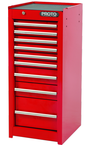 Proto® 440SS Side Cabinet - 9 Drawer, Red - Caliber Tooling