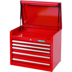 Proto® 440SS 27" Top Chest - 5 Drawer, Red - Caliber Tooling