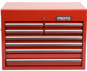 Proto® 440SS 27" Top Chest - 8 Drawer, Red - Caliber Tooling