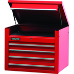 Proto® 450HS 34" Top Chest - 4 Drawer, Red - Caliber Tooling